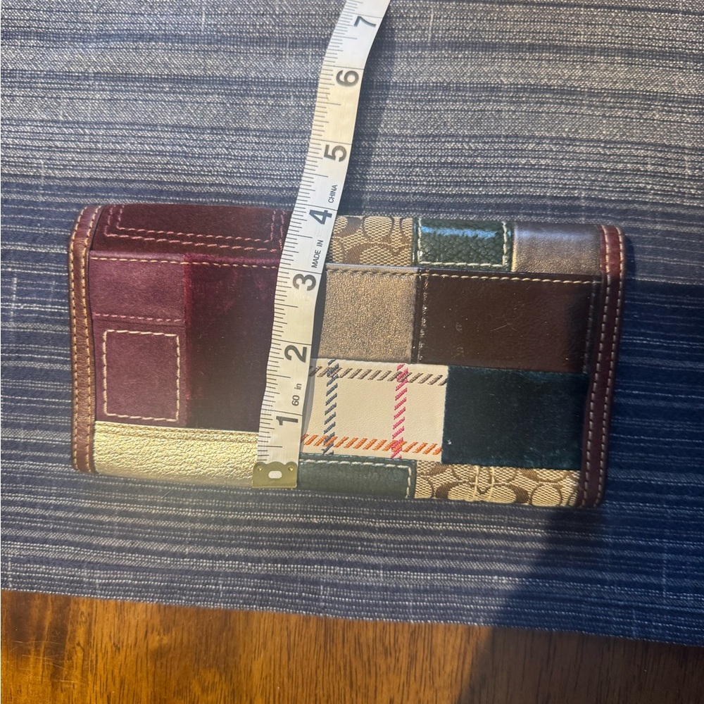 Coach Multicolor Patchwork Shoulder Bag and Wallet - Picture 8 of 9